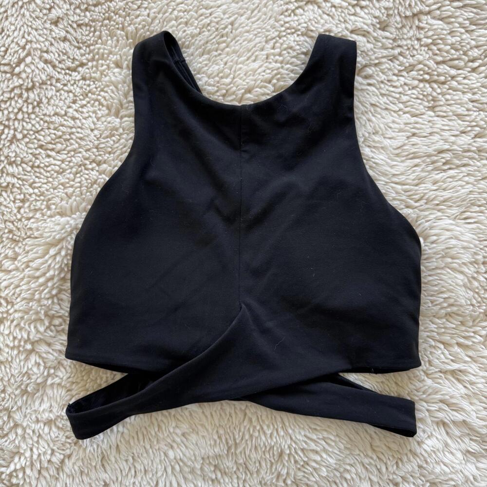 Black Women's Crop Top
